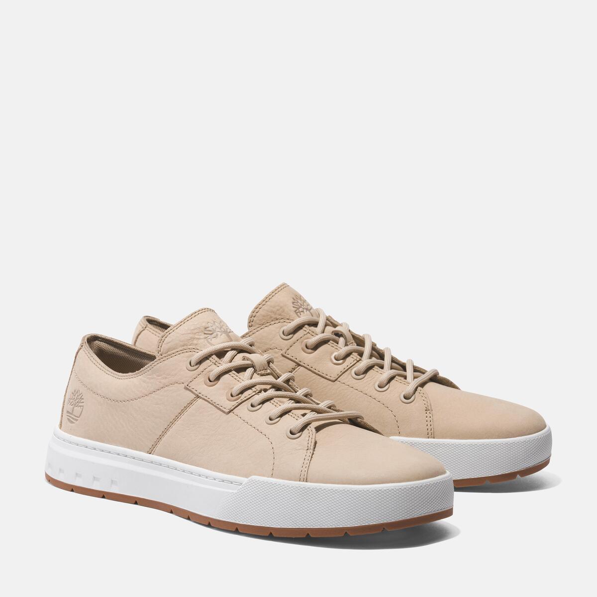 TIMBERLAND Men's Maple Grove Oxford Light Beige Nubuck - Image 2