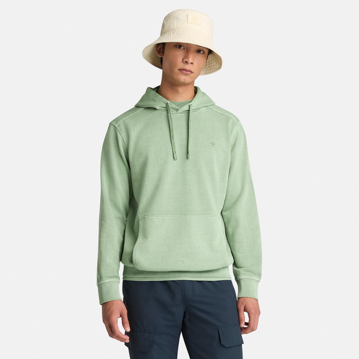 TIMBERLAND Men's Merrymack River Hoodie Green Bay - Image 1