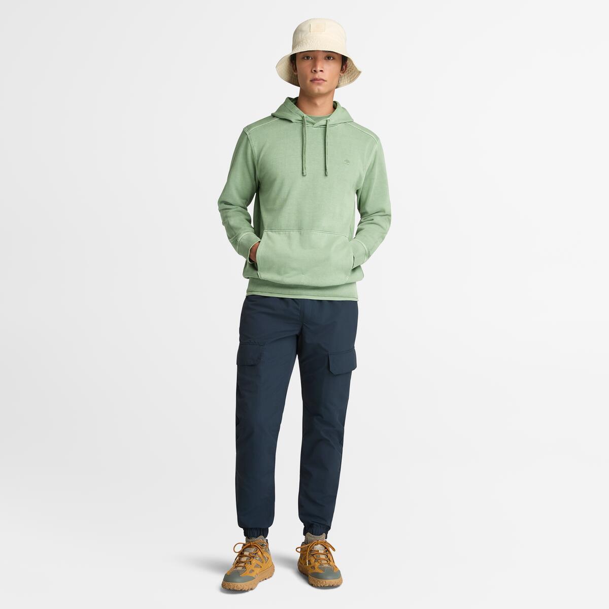 TIMBERLAND Men's Merrymack River Hoodie Green Bay - Image 2