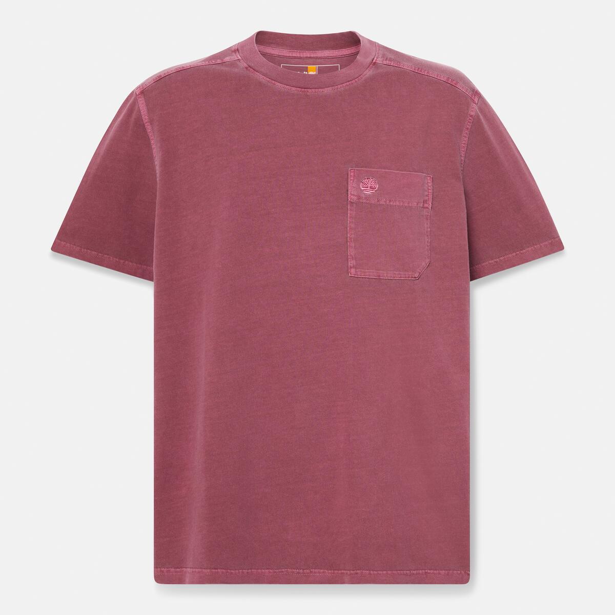 TIMBERLAND Men's Merrymack River Tee Burgundy - Image 5