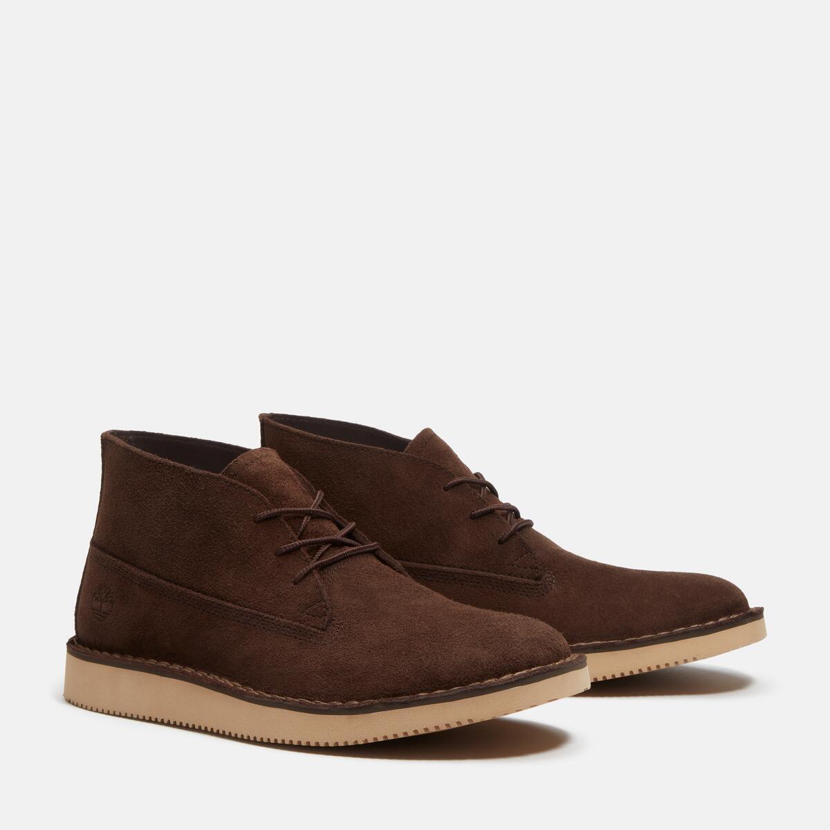 TIMBERLAND Men's Millcraft Chukka Dark Brown Suede - Image 2