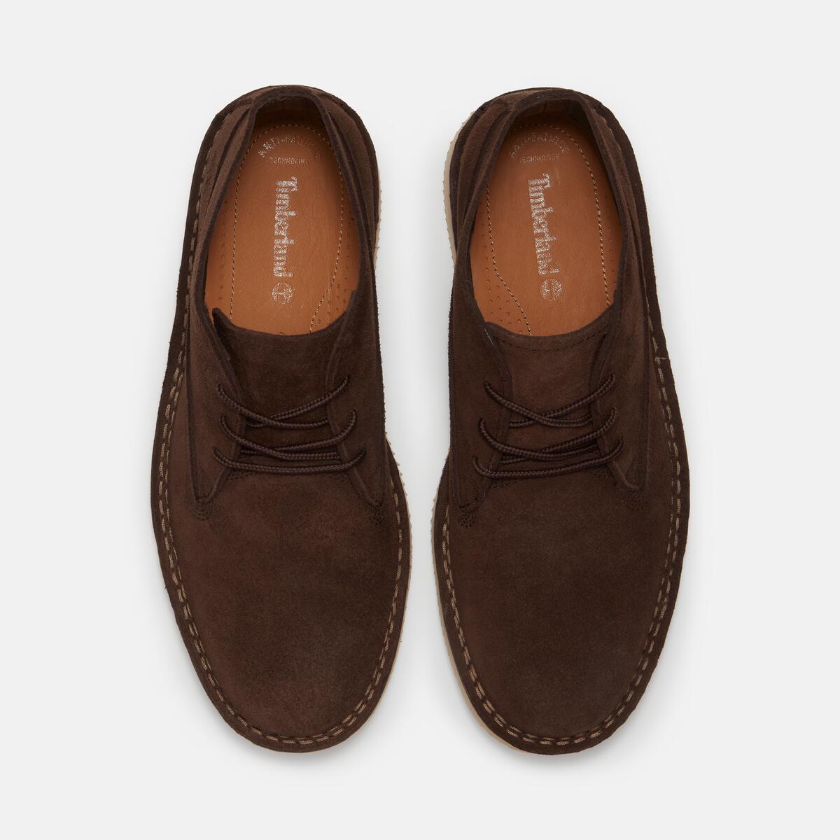 TIMBERLAND Men's Millcraft Chukka Dark Brown Suede - Image 3