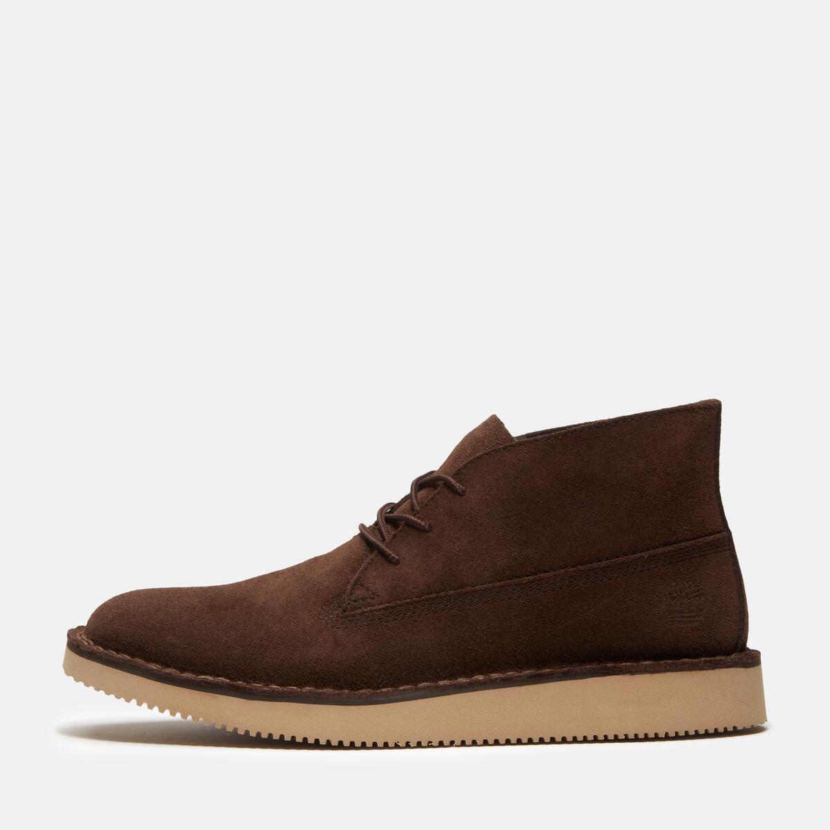 TIMBERLAND Men's Millcraft Chukka Dark Brown Suede - Image 9