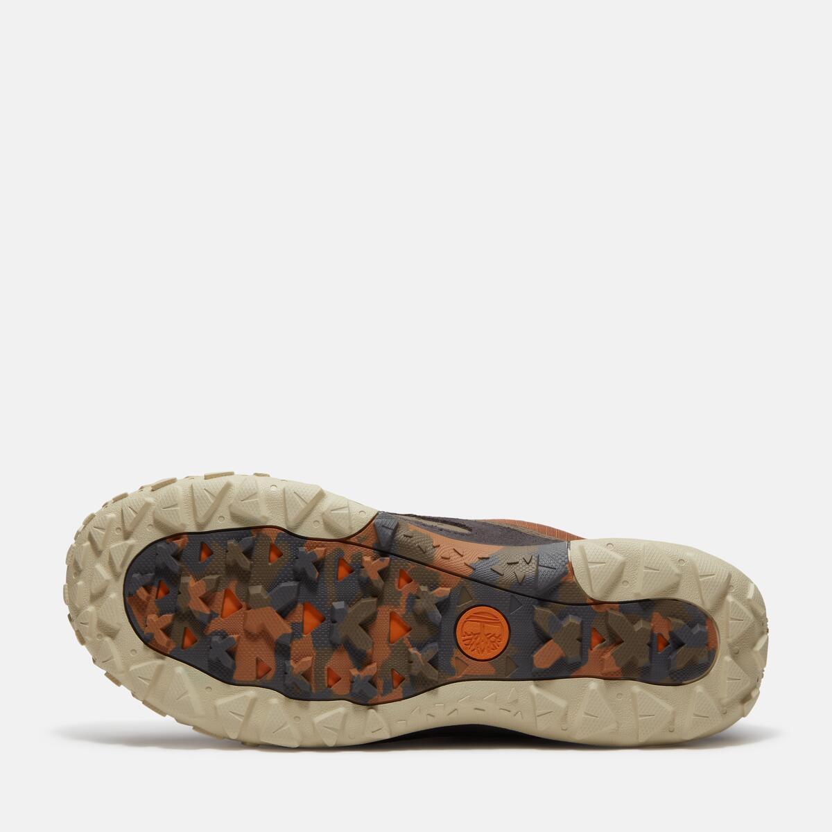 TIMBERLAND Men's Motion 7 Waterproof Low Medium Brown Nubuck - Image 5