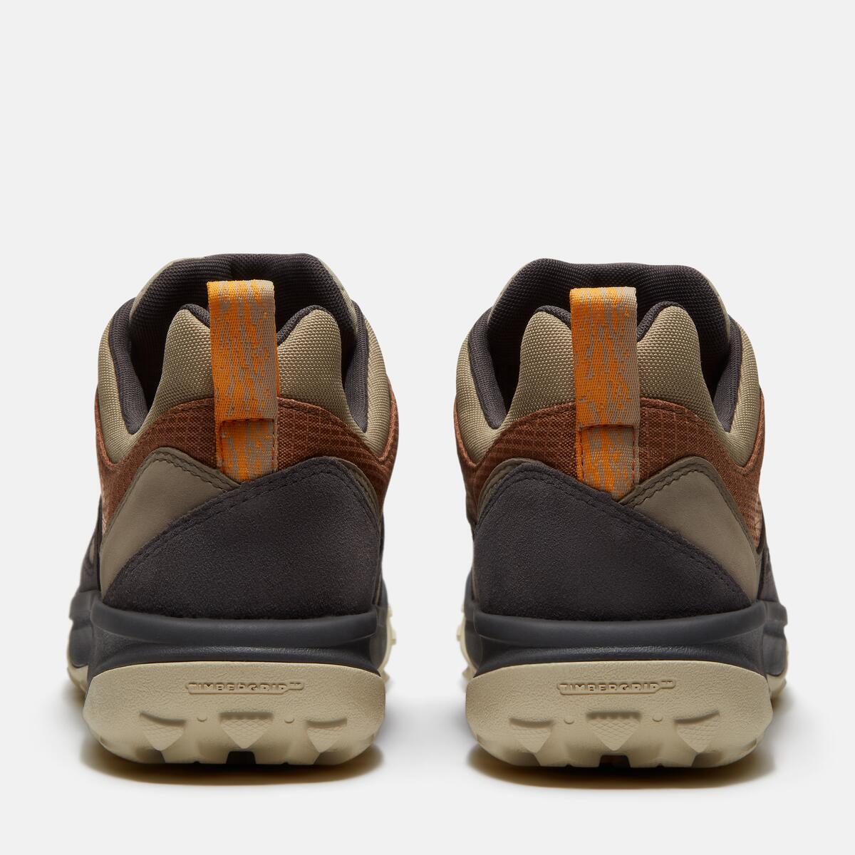 TIMBERLAND Men's Motion 7 Waterproof Low Medium Brown Nubuck - Image 6