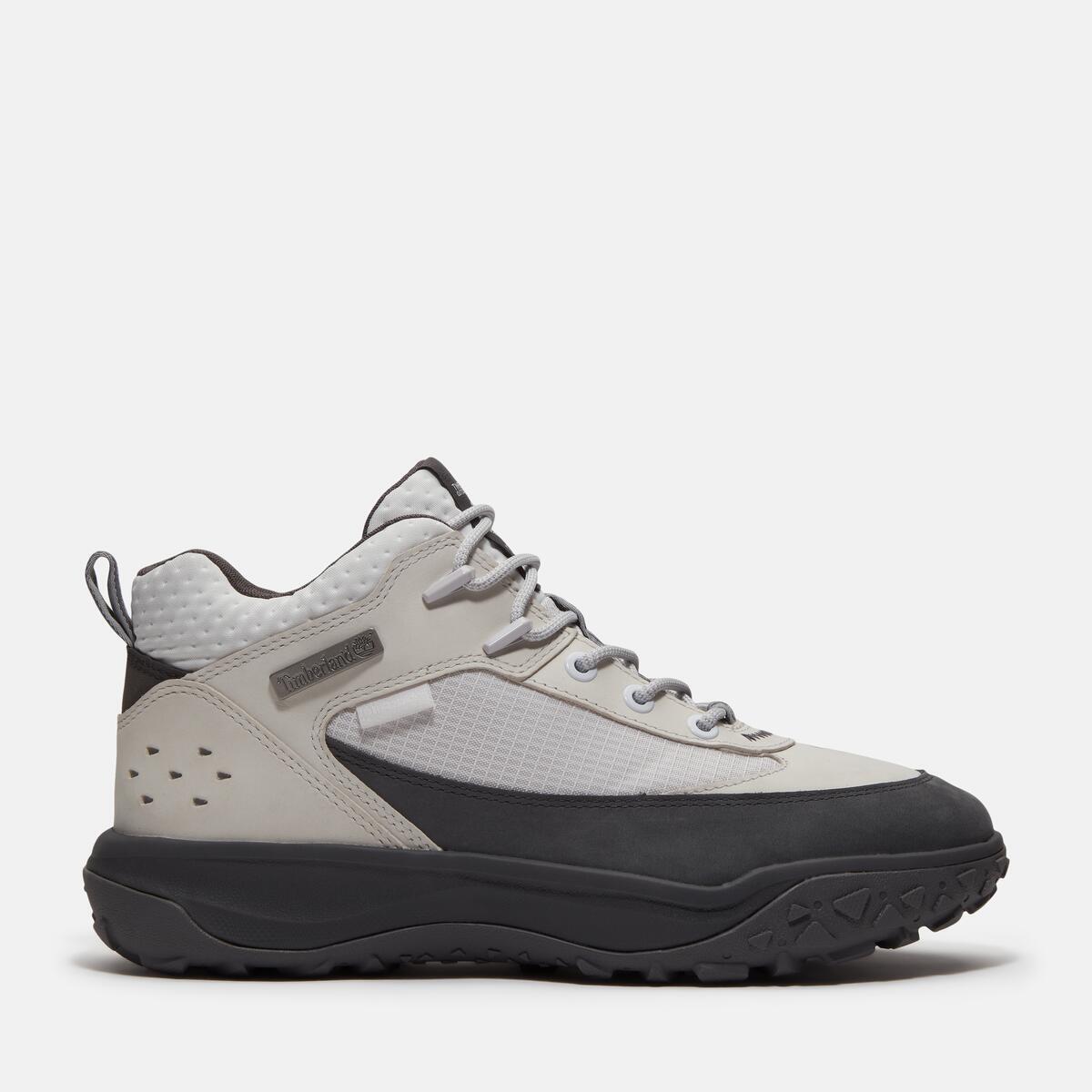 TIMBERLAND Men's Motion 7 Waterproof Mid Light Grey Nubuck - Image 1