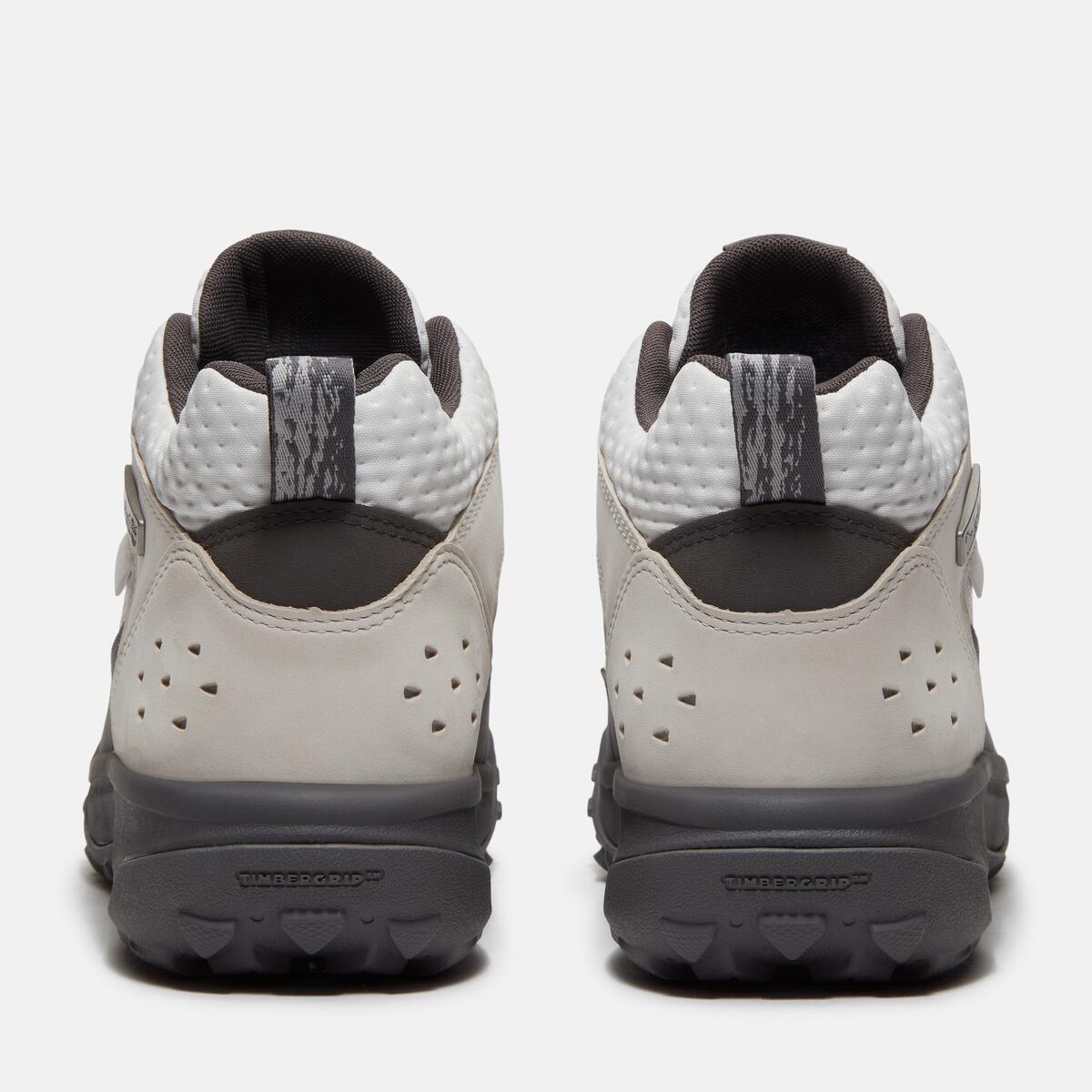 TIMBERLAND Men's Motion 7 Waterproof Mid Light Grey Nubuck - Image 5
