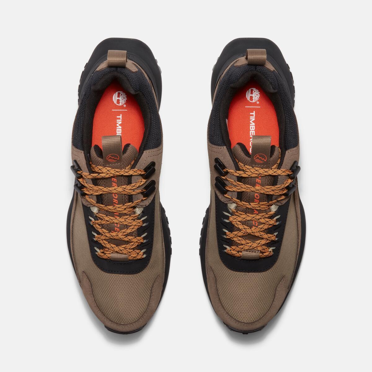 TIMBERLAND Men's Motion Access Waterproof Low Mid Beige Mesh W Brown - Image 5