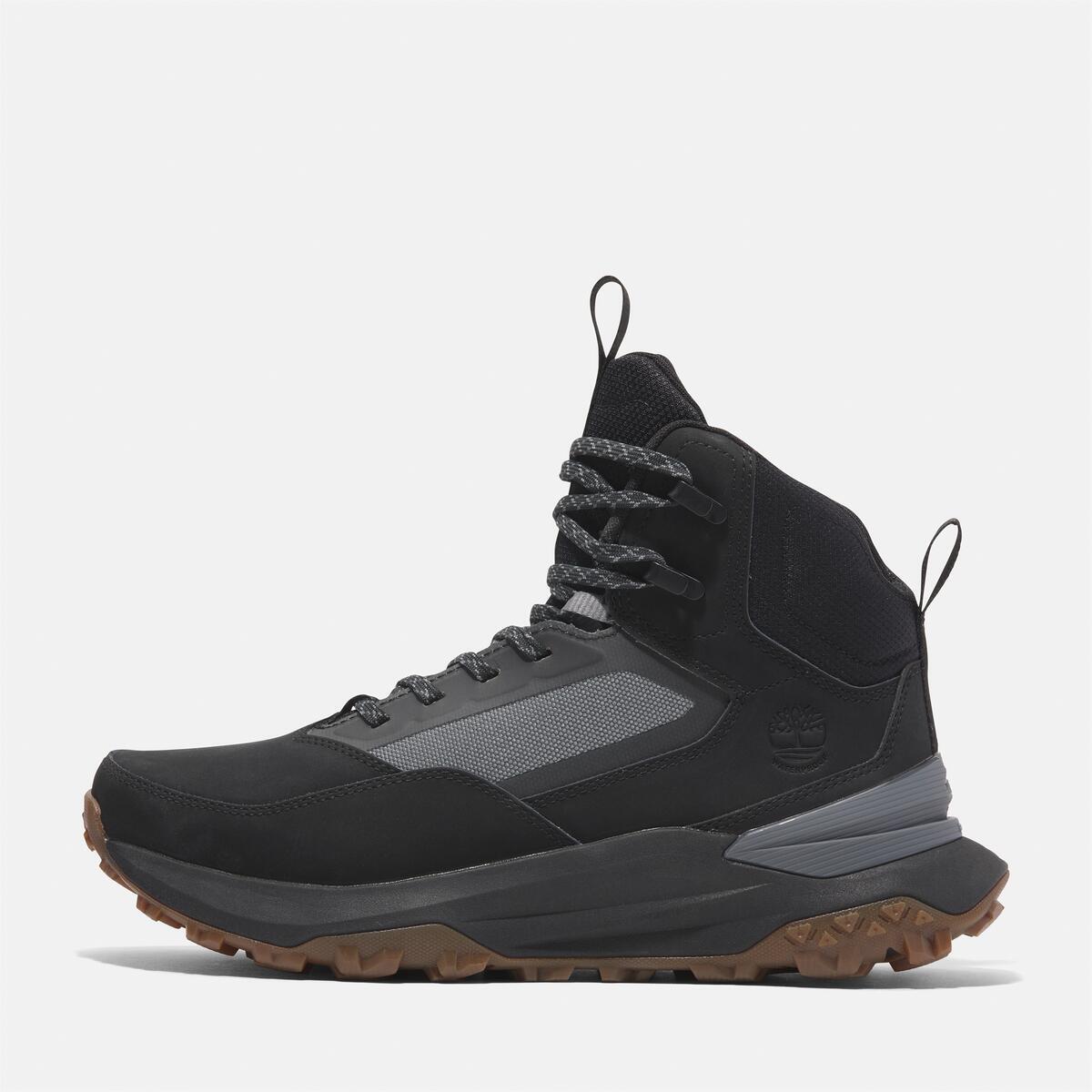 TIMBERLAND Men's Motion Access Waterproof Mid Black Leather - Image 8