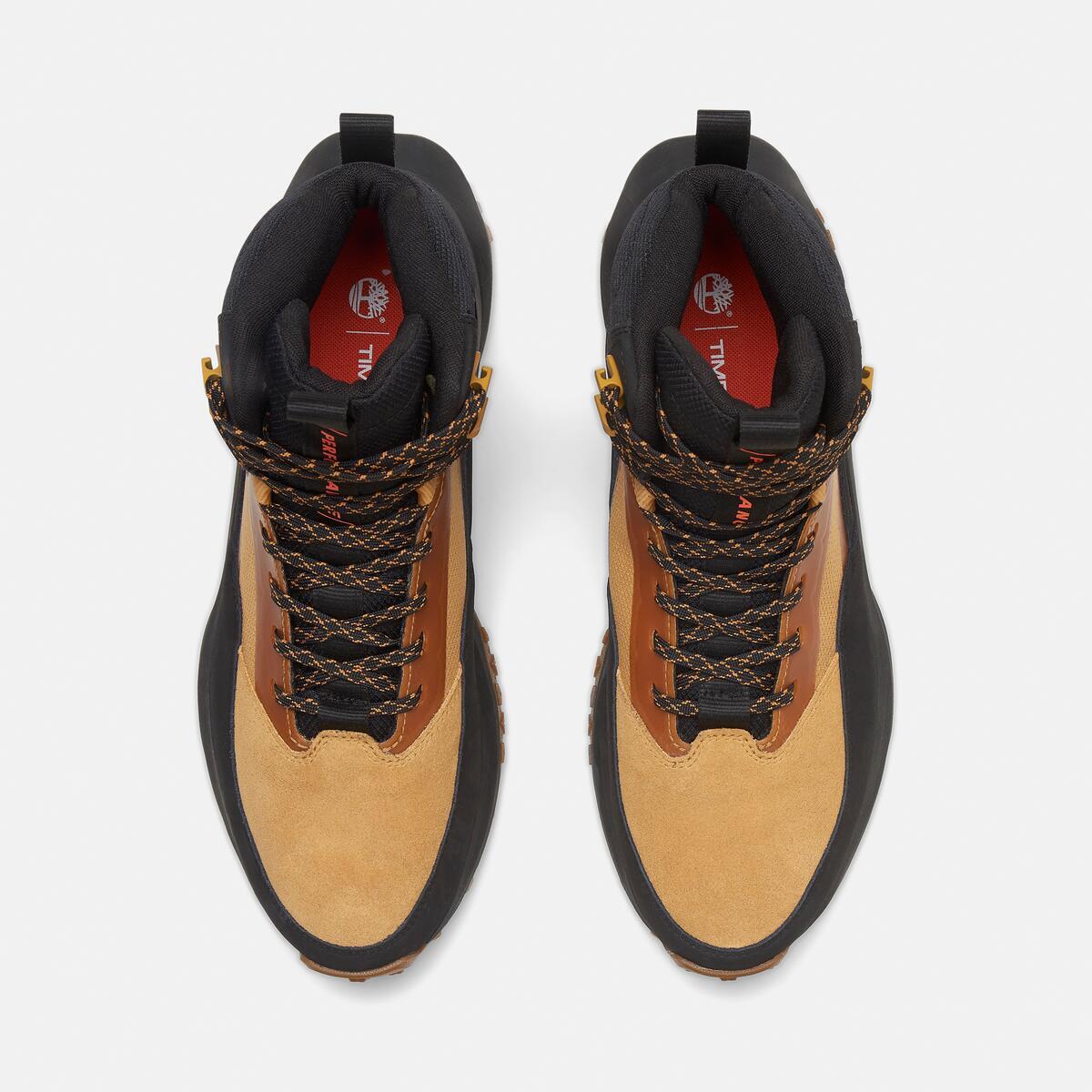 TIMBERLAND Men's Motion Access Waterproof Mid Wheat Suede - Image 3
