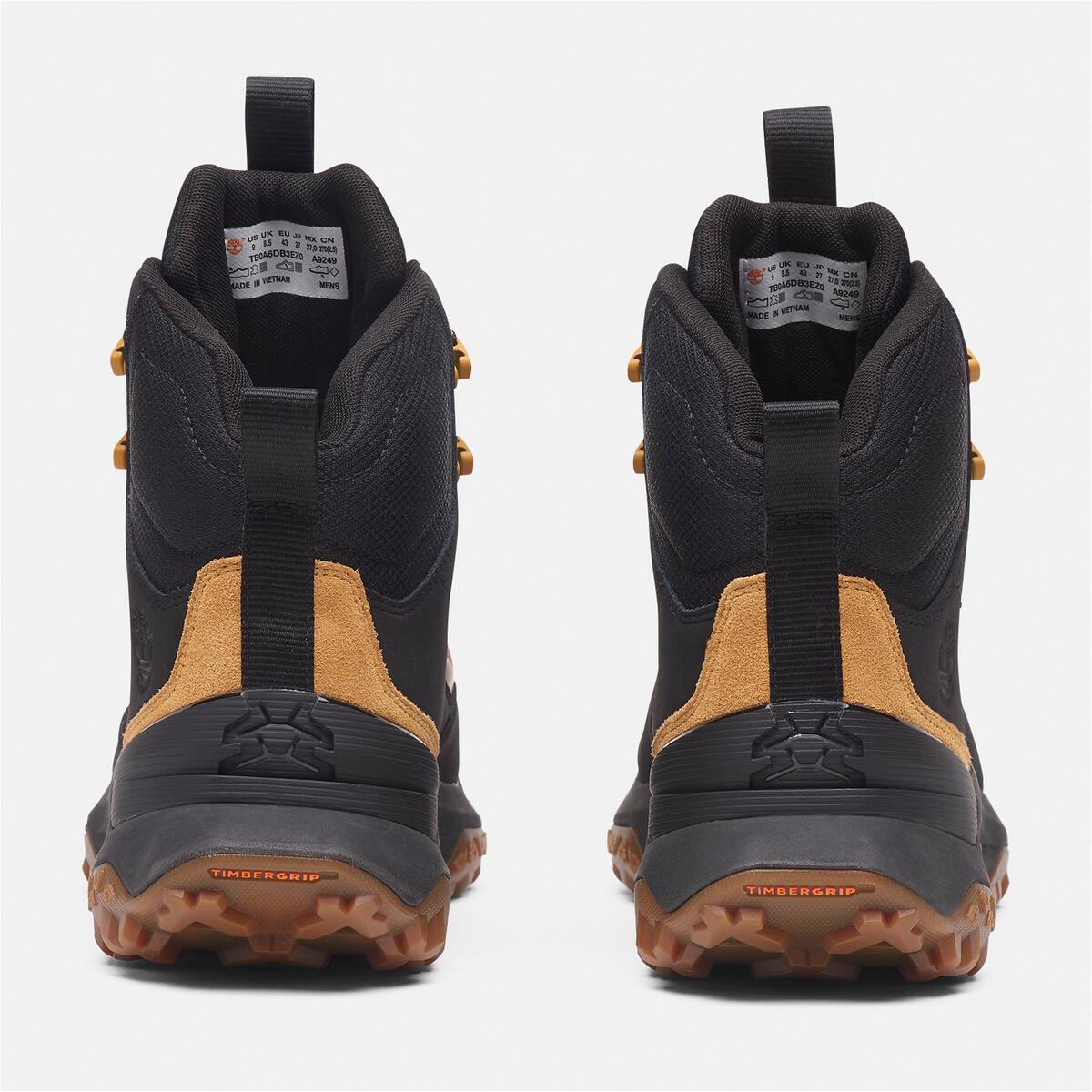 TIMBERLAND Men's Motion Access Waterproof Mid Wheat Suede - Image 5