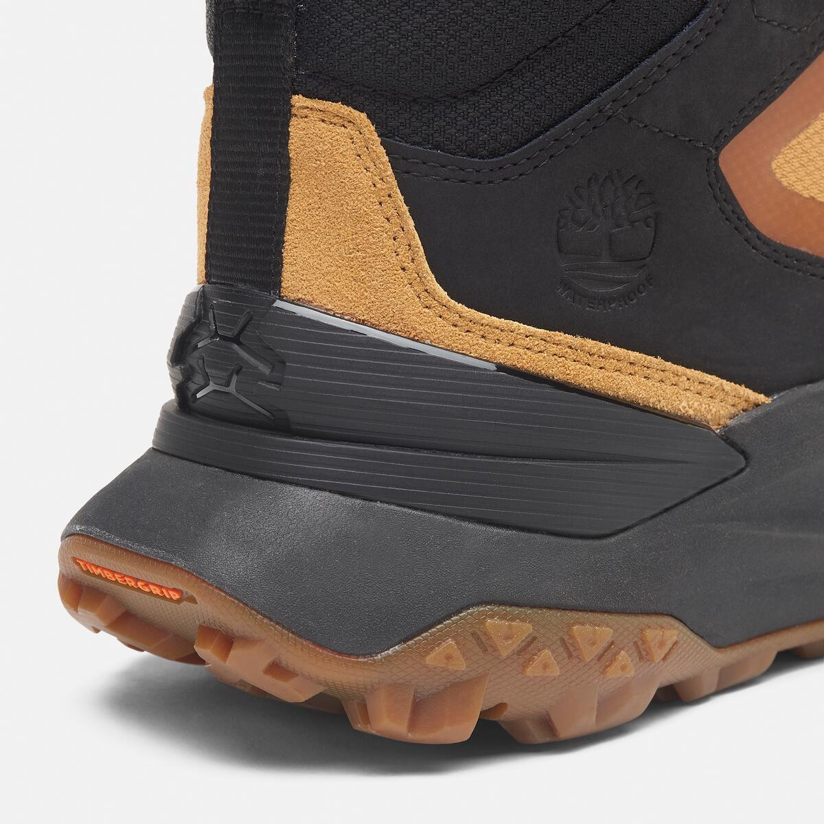 TIMBERLAND Men's Motion Access Waterproof Mid Wheat Suede - Image 7