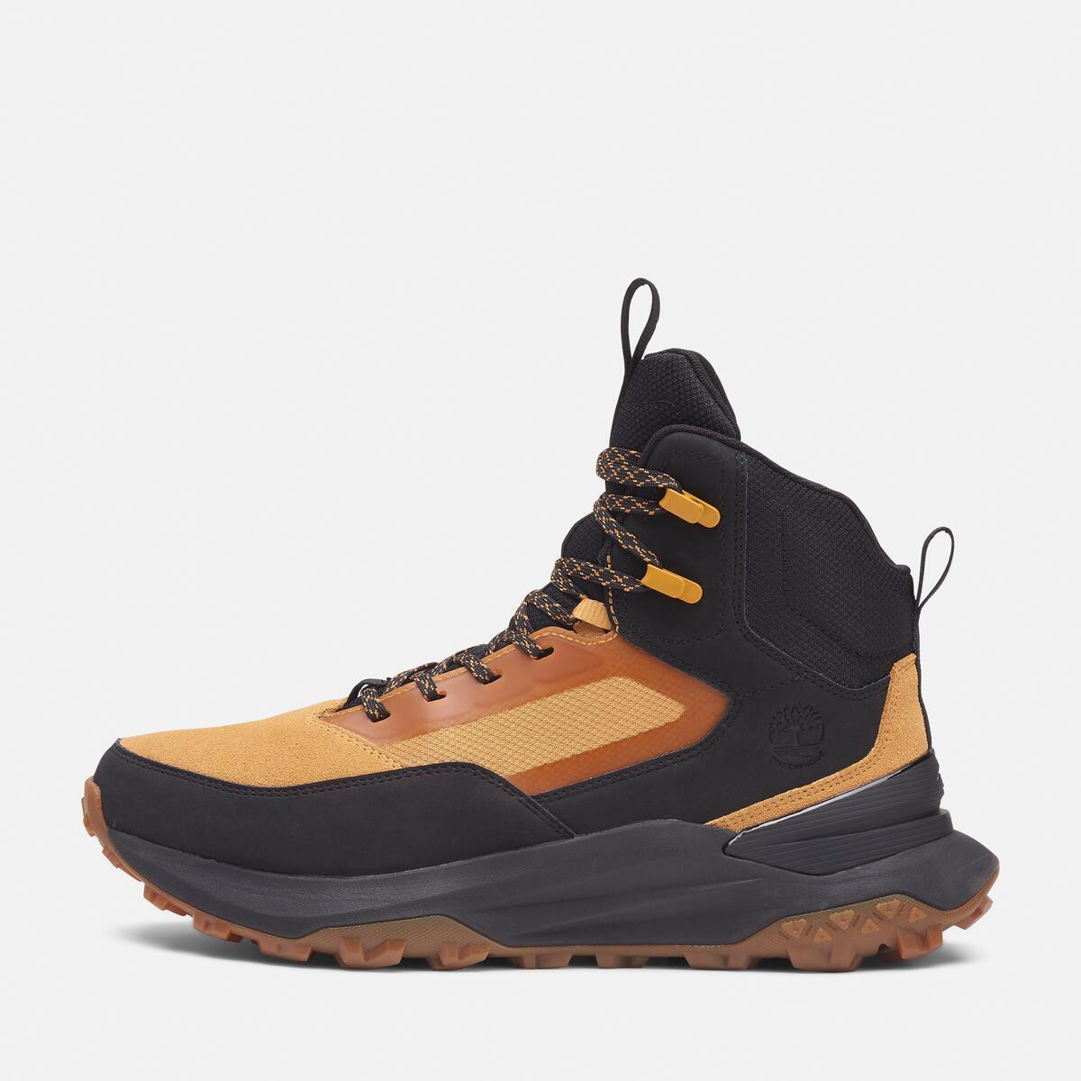 TIMBERLAND Men's Motion Access Waterproof Mid Wheat Suede - Image 8