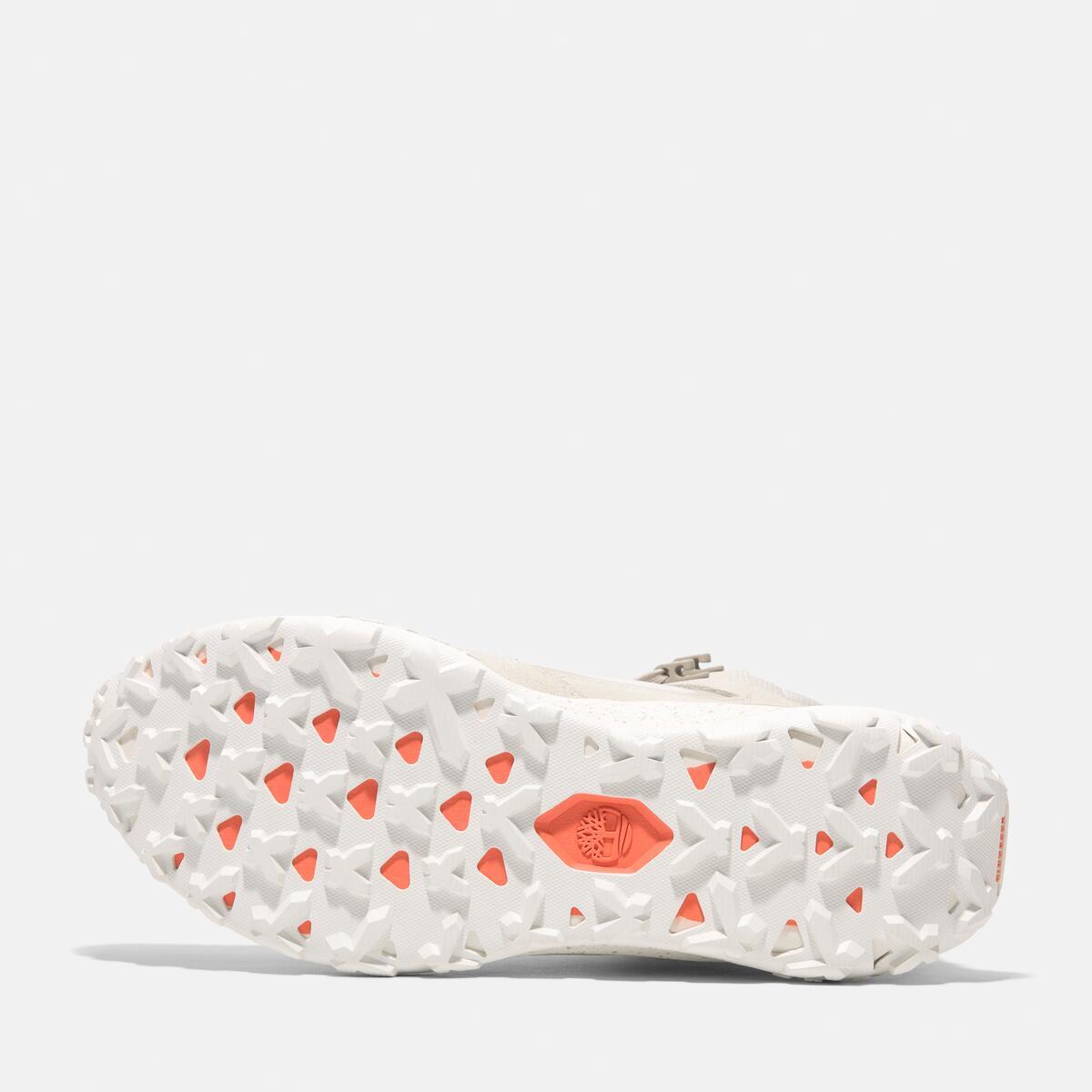 TIMBERLAND Men's Motion Access Waterproof Mid White Suede - Image 4