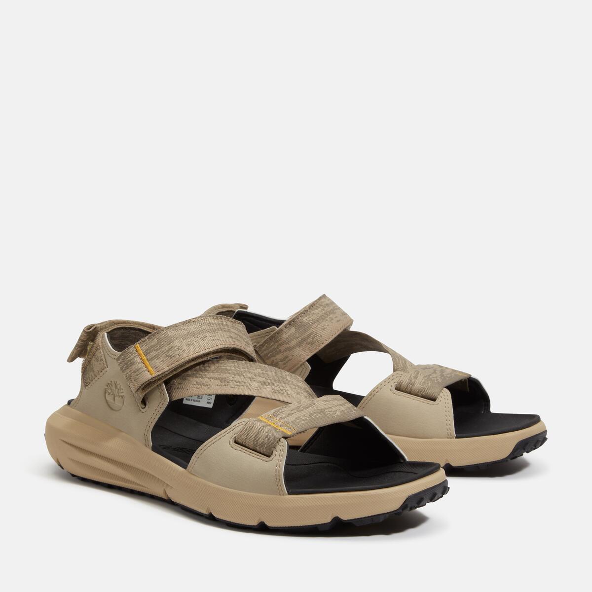 TIMBERLAND Men's Motion Dune Sandal Light Brown Webbing - Image 2