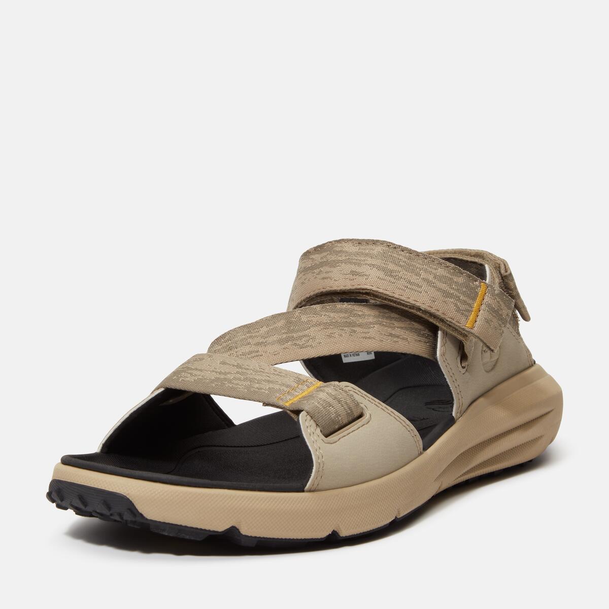 TIMBERLAND Men's Motion Dune Sandal Light Brown Webbing - Image 9