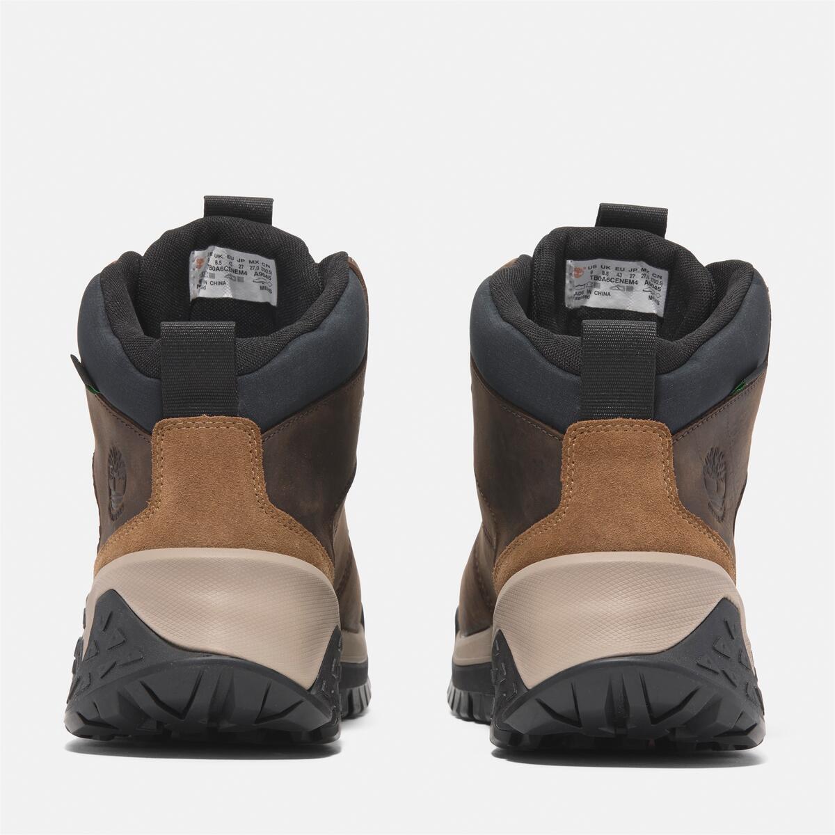TIMBERLAND Men's Motion Scramble Waterproof Boot Med Brown Full Grain - Image 5