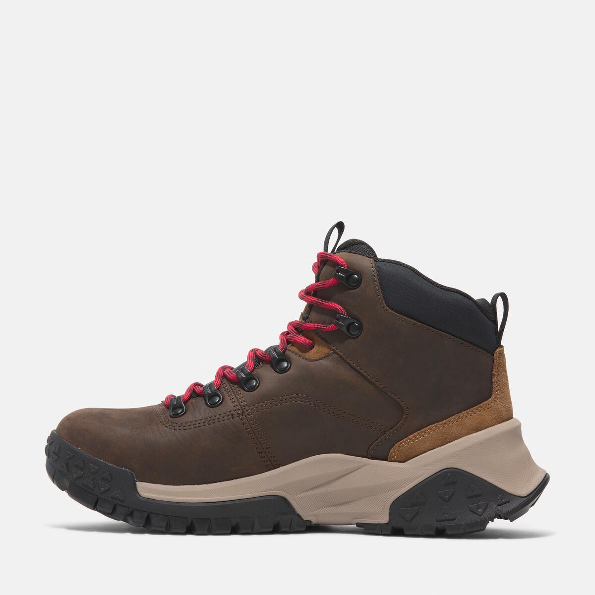 TIMBERLAND Men's Motion Scramble Waterproof Boot Med Brown Full Grain - Image 6