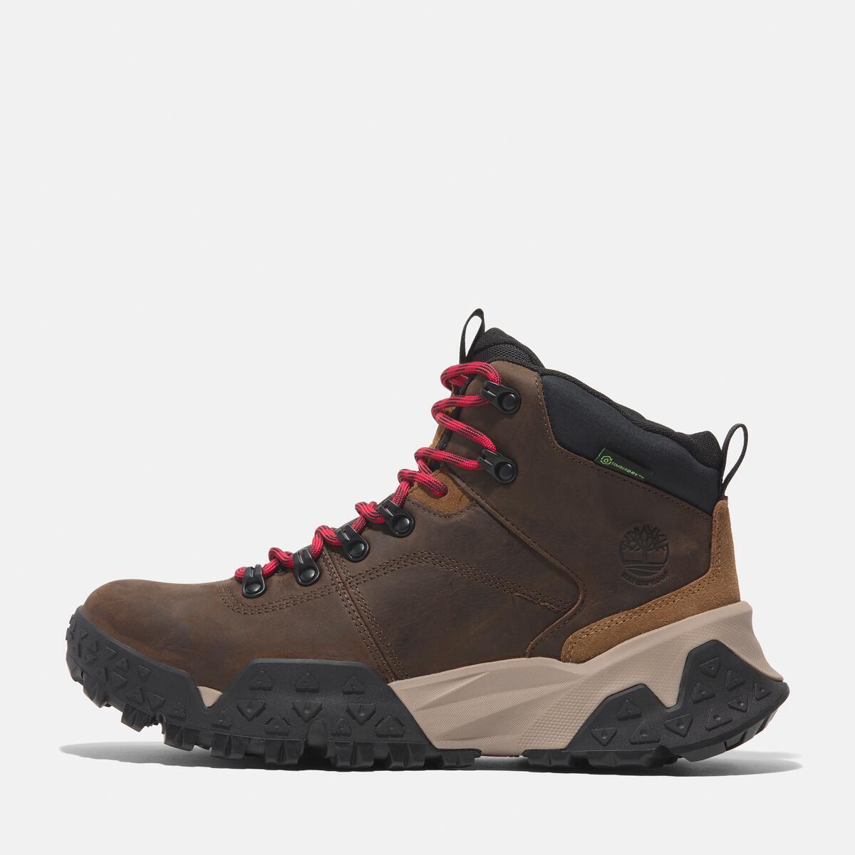 TIMBERLAND Men's Motion Scramble Waterproof Boot Med Brown Full Grain - Image 8