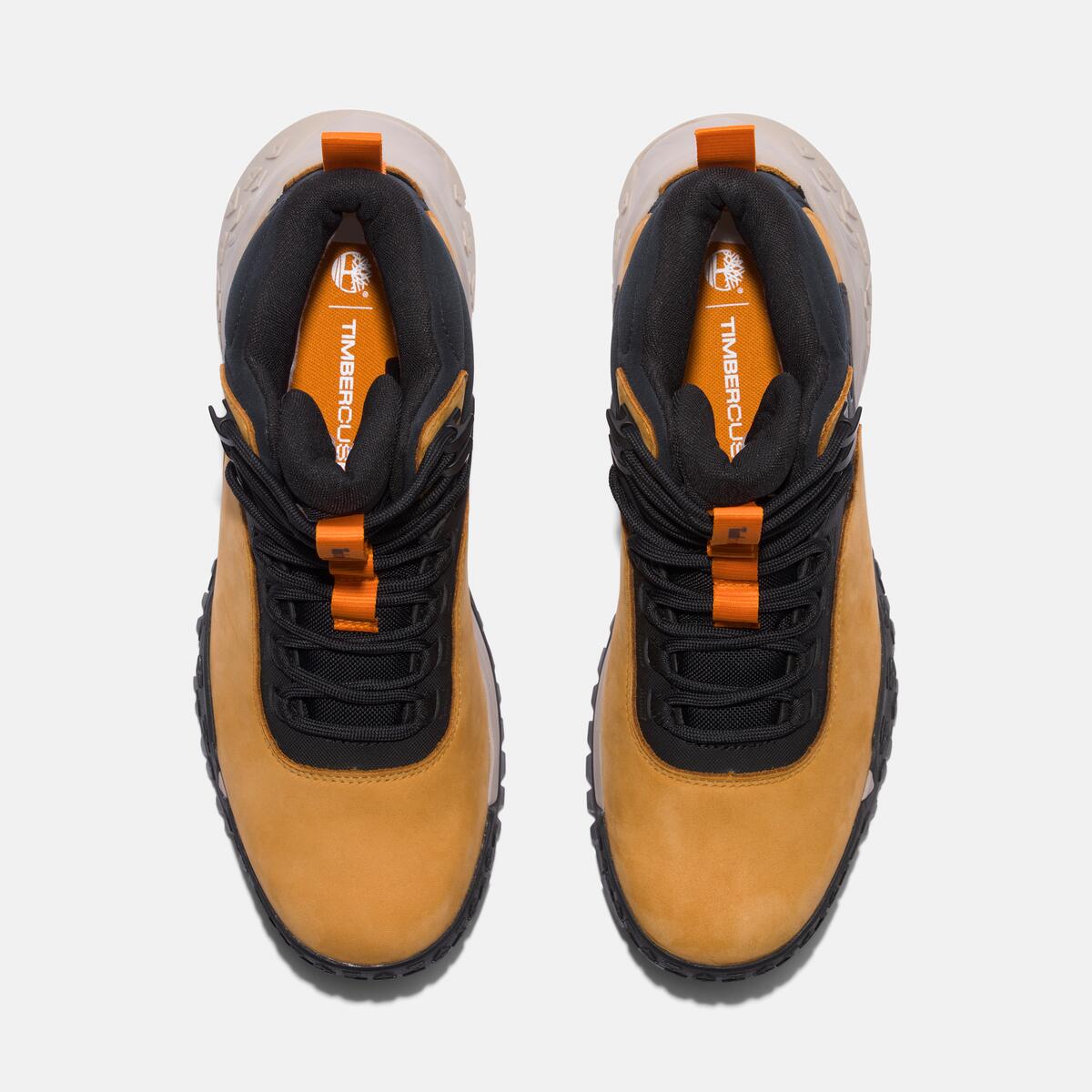 TIMBERLAND Men's Motion Scramble Waterproof Hiker Mid with GORE-TEX Wheat Nubuck - Image 2