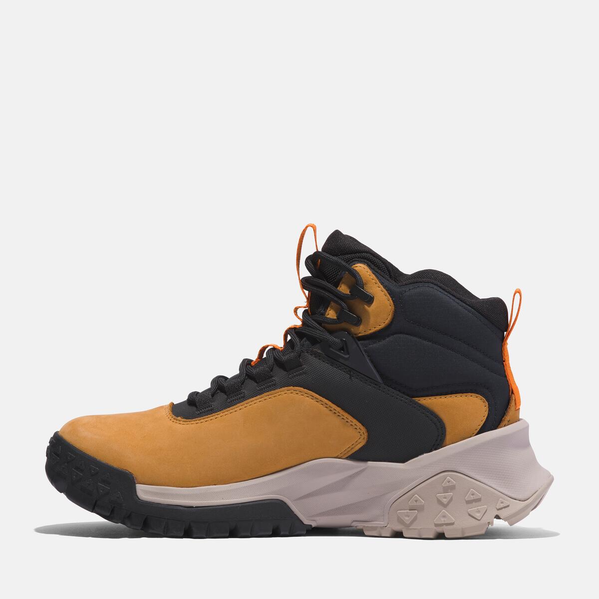 TIMBERLAND Men's Motion Scramble Waterproof Hiker Mid with GORE-TEX Wheat Nubuck - Image 6