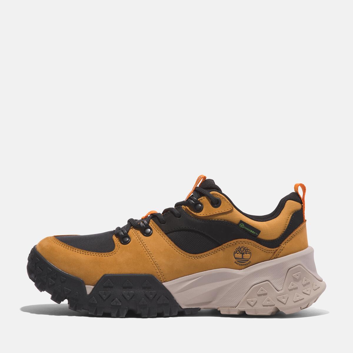 TIMBERLAND Men's Motion Scramble Waterproof Low Wheat Nubuck - Image 9