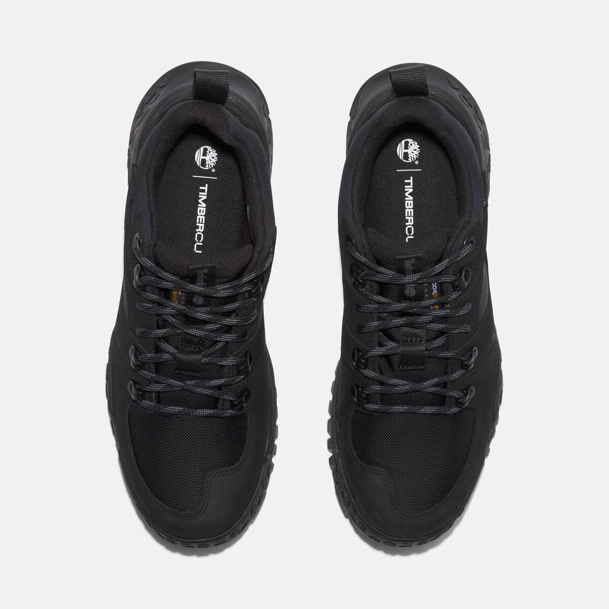 TIMBERLAND Men's Motion Scramble Waterproof Low Black Nubuck - Image 5