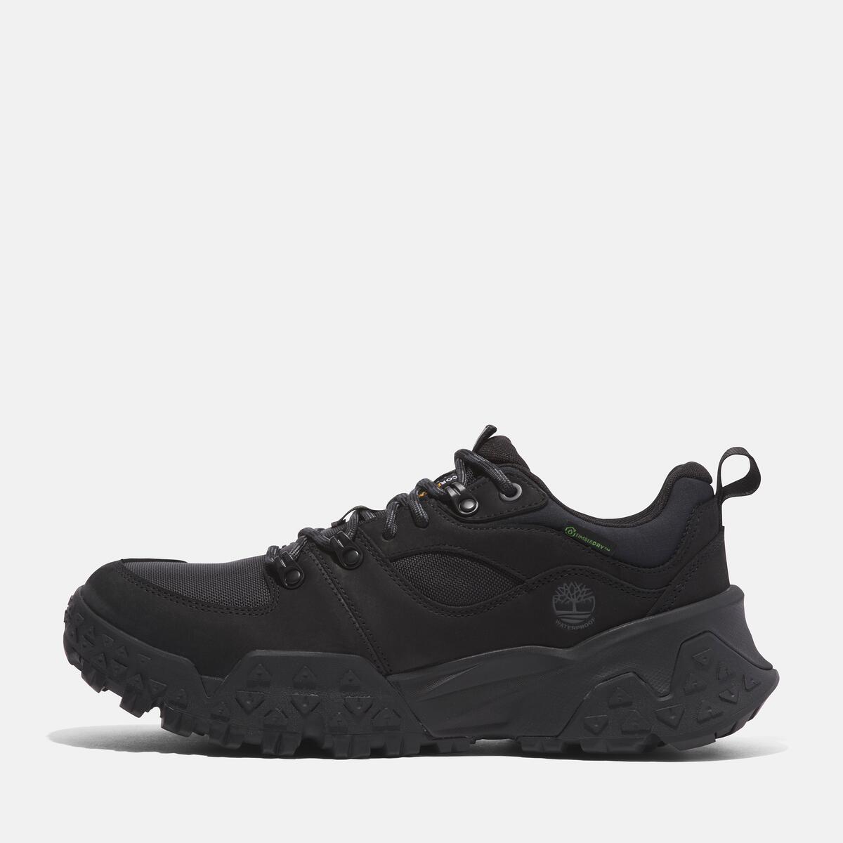 Buy Men s Motion Scramble Waterproof Low in Black Nubuck Online at TIMBERLAND Timberland NZ