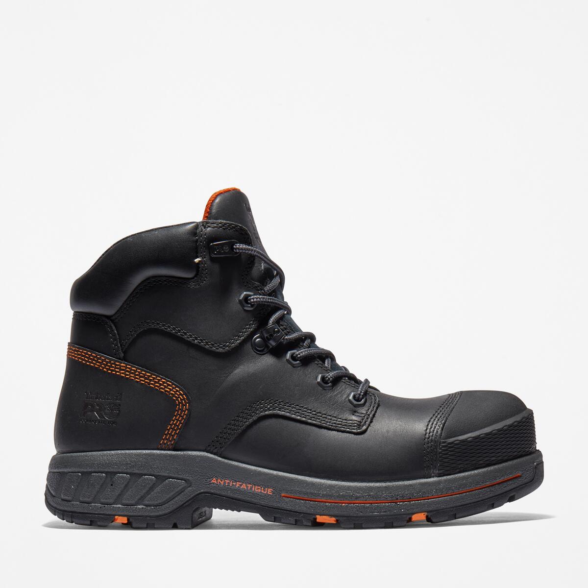 TIMBERLAND PRO Men's PRO Helix HD 6-Inch Composite Toe Work Boot Black - Image 1