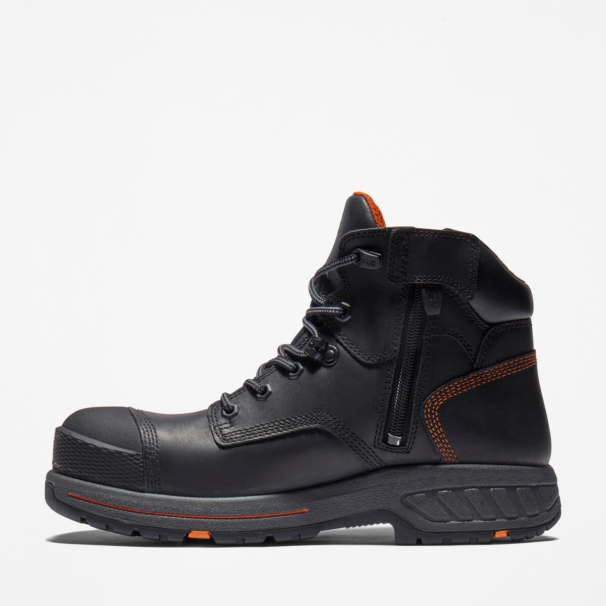 TIMBERLAND PRO Men's PRO Helix HD 6-Inch Composite Toe Work Boot Black - Image 6