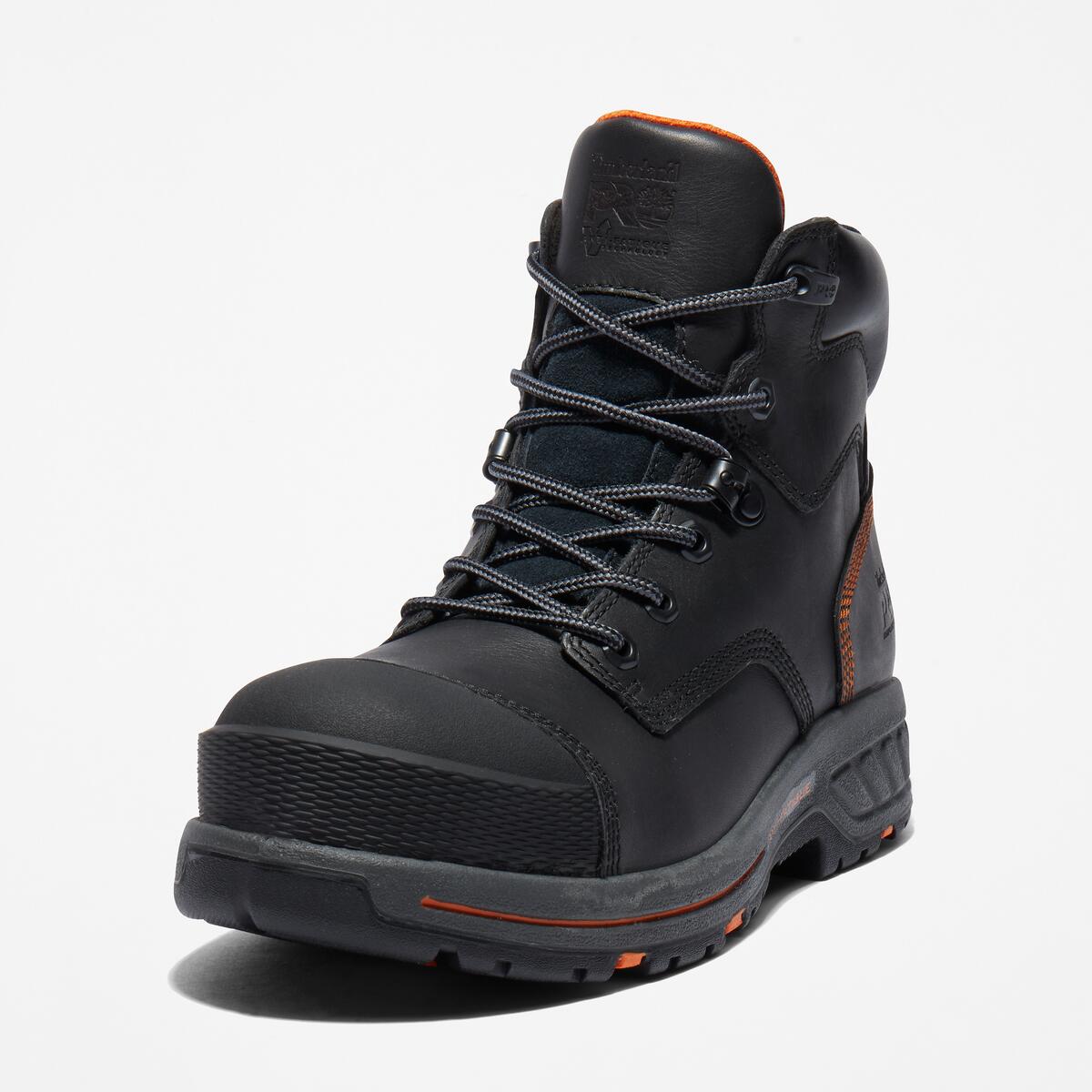 TIMBERLAND PRO Men's PRO Helix HD 6-Inch Composite Toe Work Boot Black - Image 9