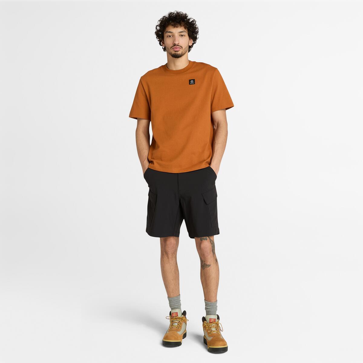 TIMBERLAND Men's Quick-Dry Cargo Shorts Black - Image 2