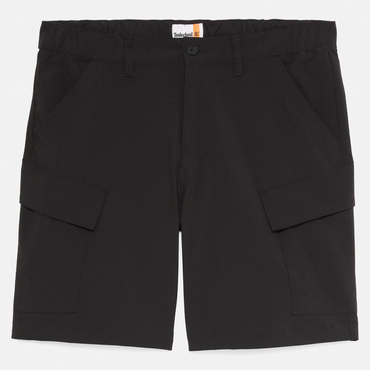 TIMBERLAND Men's Quick-Dry Cargo Shorts Black - Image 5