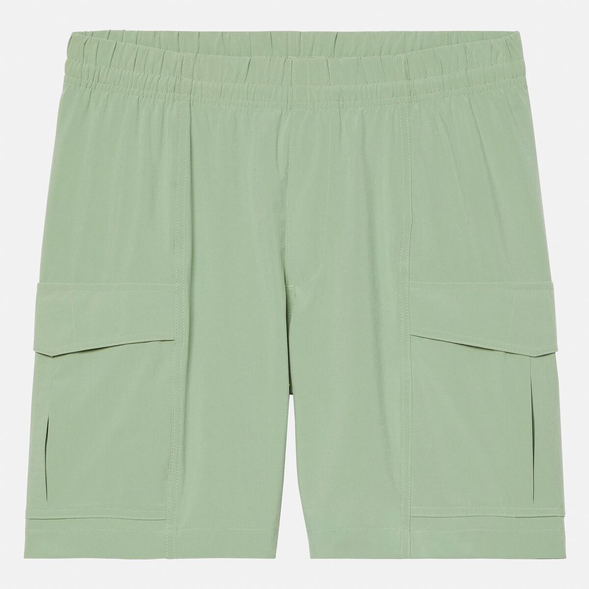 TIMBERLAND Men's Quick-Dry Cargo Shorts Green Bay - Image 5