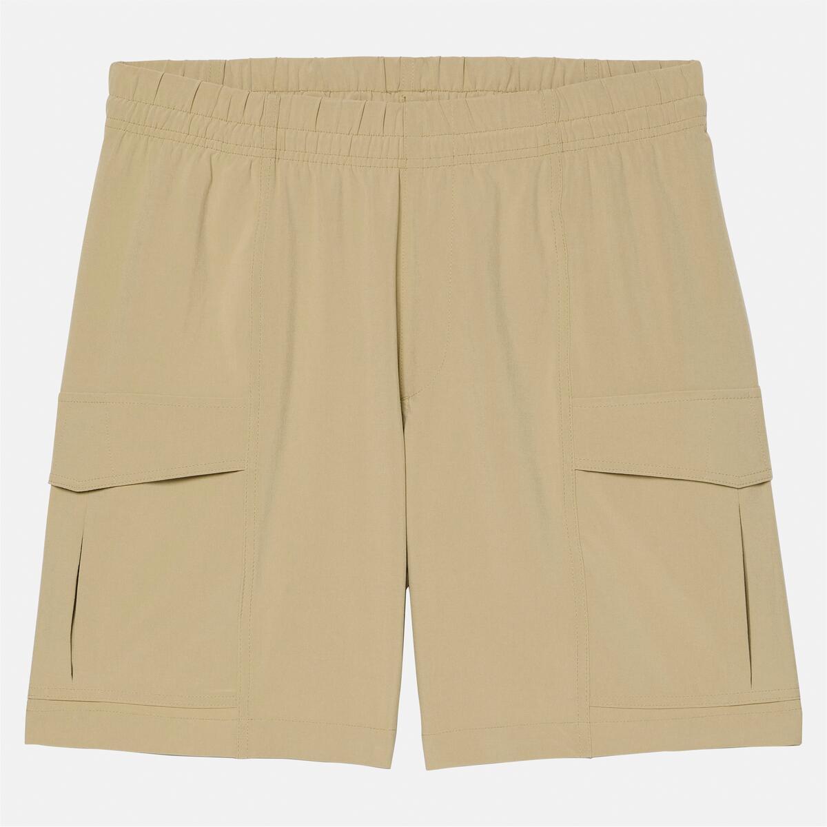 TIMBERLAND Men's Quick-Dry Cargo Shorts Lemon Pepper - Image 5