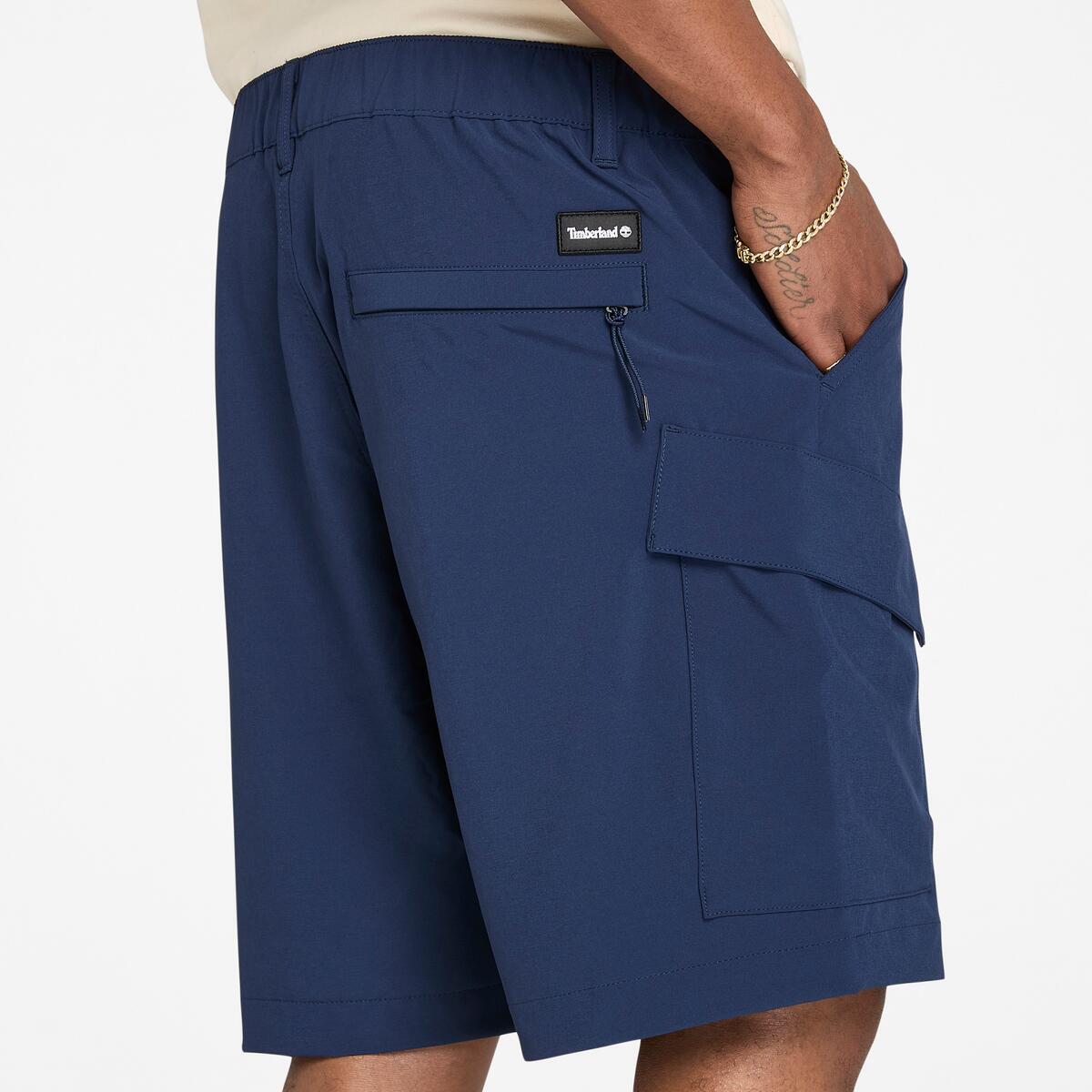 TIMBERLAND Men's Quick-Dry Cargo Shorts Peacoat - Image 3
