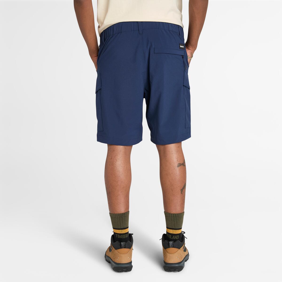 TIMBERLAND Men's Quick-Dry Cargo Shorts Peacoat - Image 4
