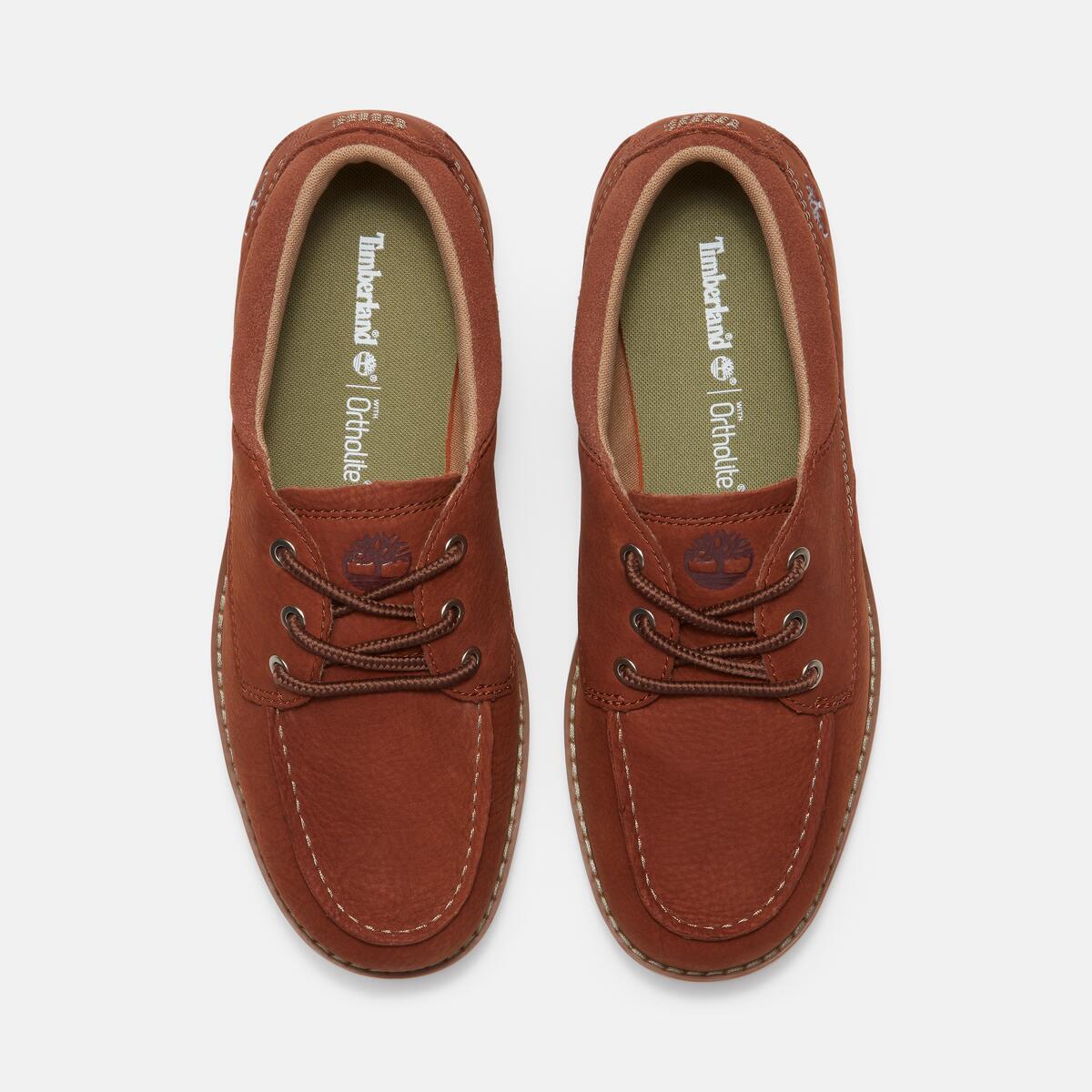 TIMBERLAND Men's Redwood Edge Chukka Low Rust Nubuck - Image 4