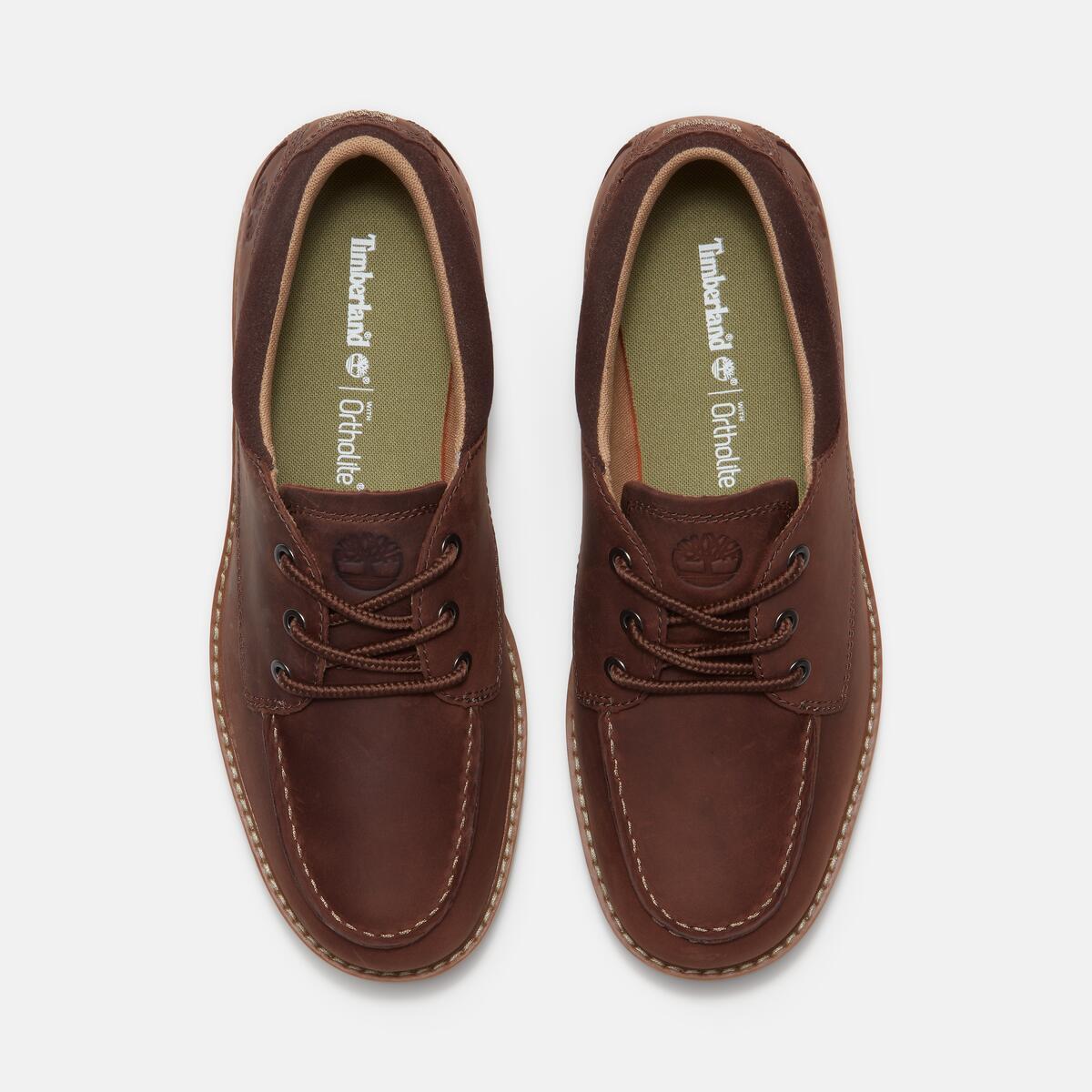 TIMBERLAND Men's Redwood Edge Chukka Low Dark Brown Full Grain - Image 3