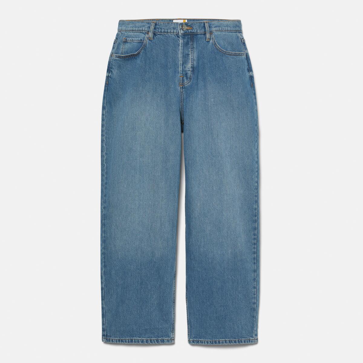 TIMBERLAND Men's Refibra Relaxed Denim Pant Original Indigo - Image 5