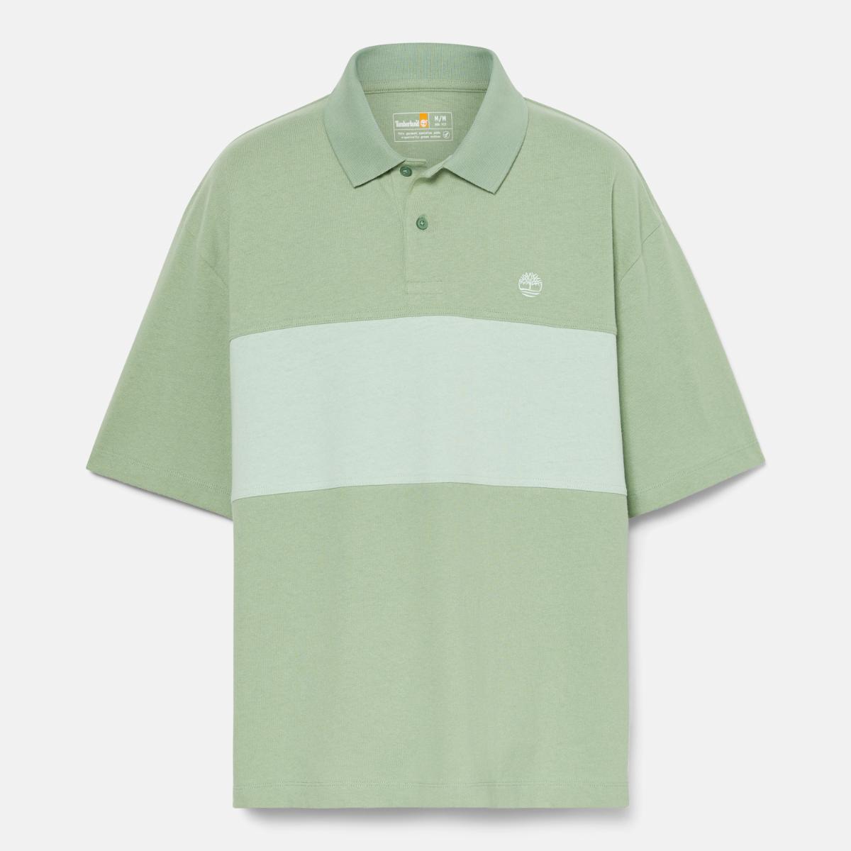 TIMBERLAND Men's Rugby Polo Green Bay - Image 4