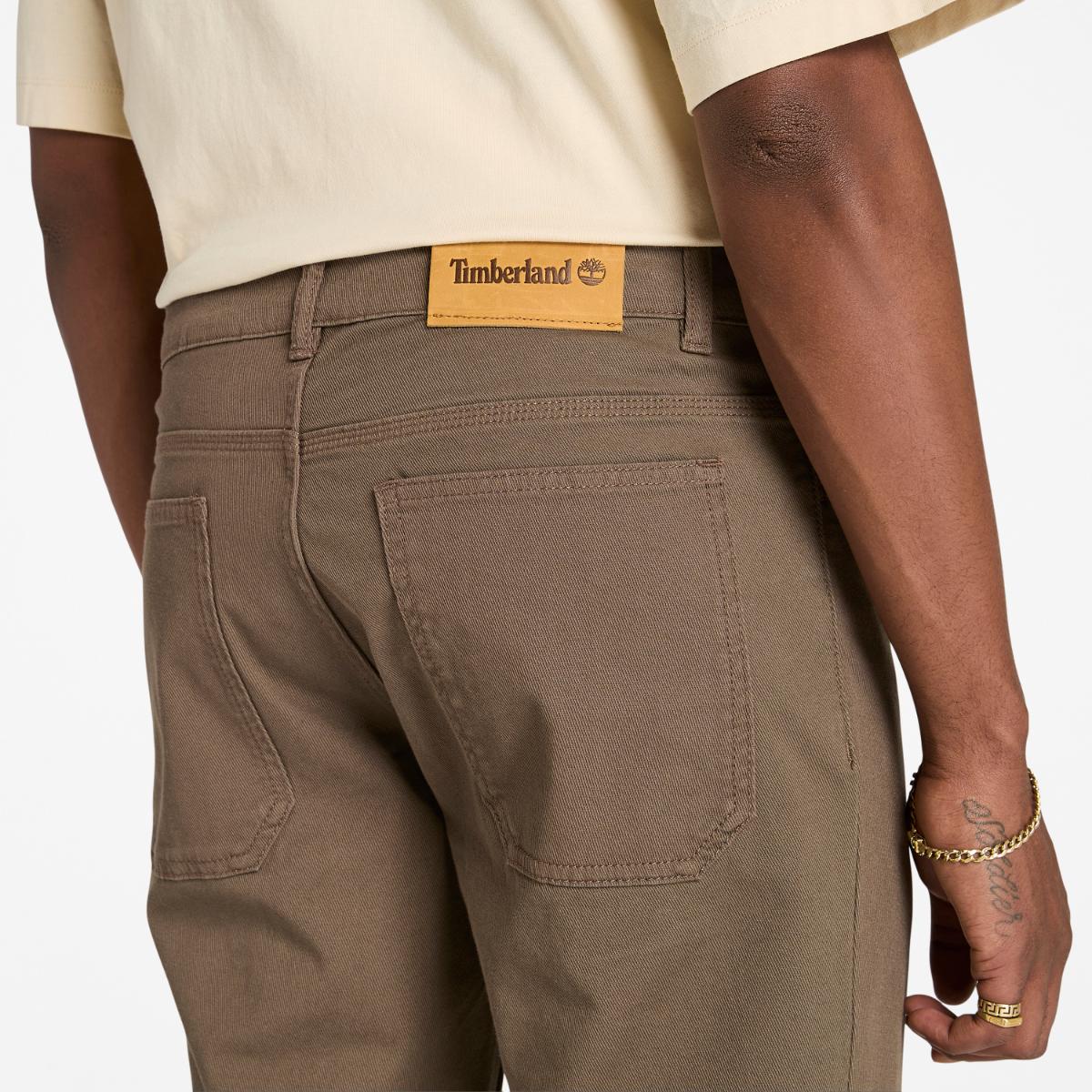 TIMBERLAND Men's Sandown Pant Chocolate Chip - Image 3