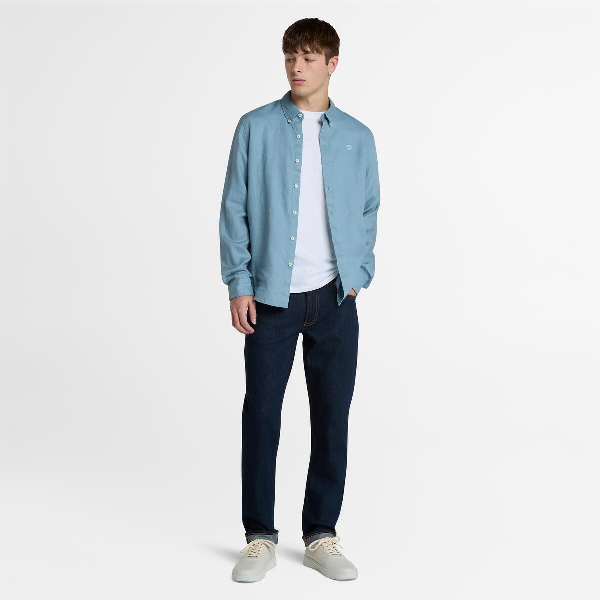 TIMBERLAND Men's Sandown Slim Denim Pant Rinse - Image 2