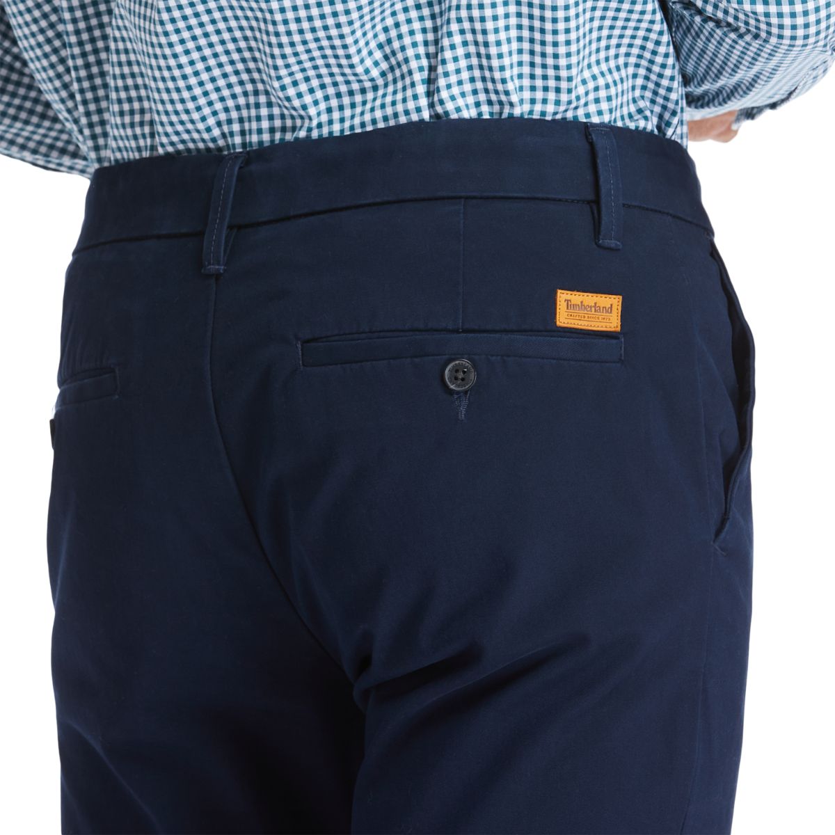 TIMBERLAND Mens Claremont Slim Chino Pant Dark Sapphire - Image 5