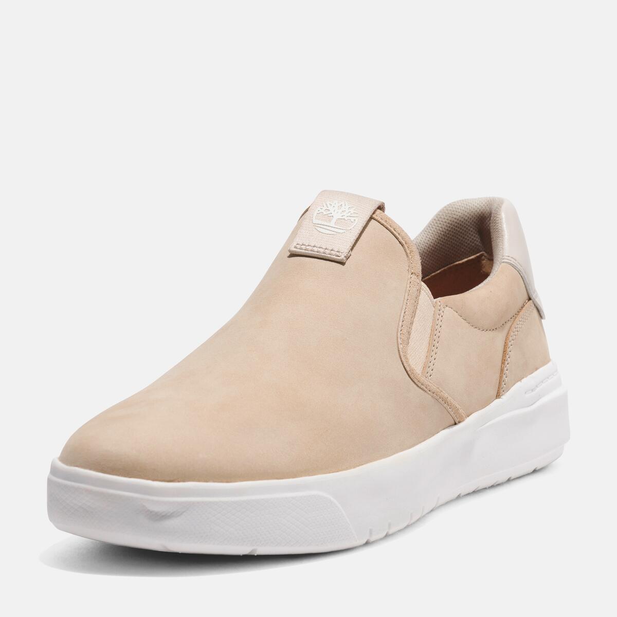 Buy Men s Seneca Bay Slip On in Light Beige Nubuck Online at TIMBERLAND Timberland NZ