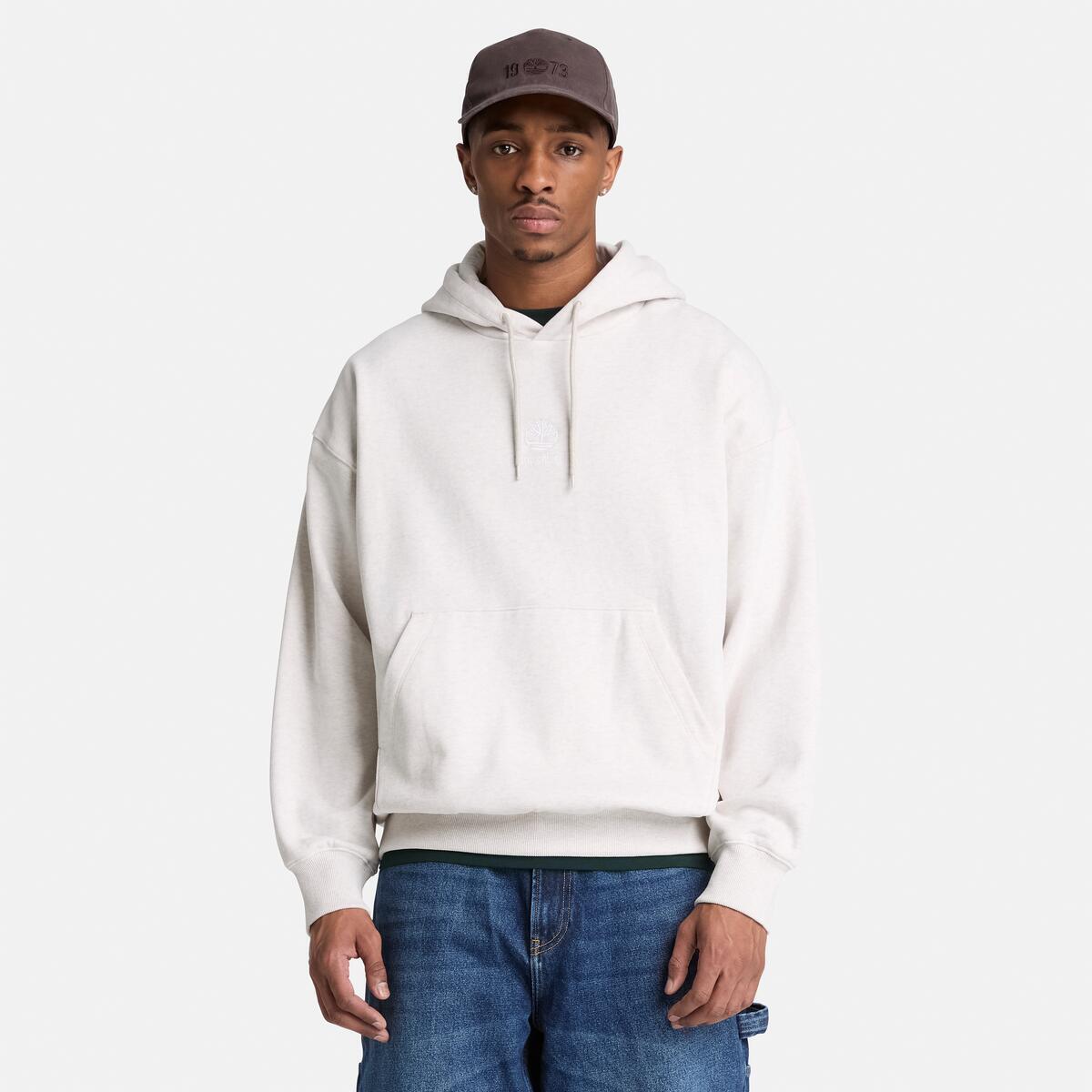TIMBERLAND Men's Shorewood Hoodie Light Oatmeal Heath - Image 1