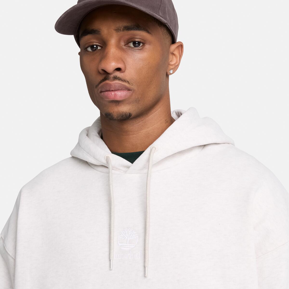 TIMBERLAND Men's Shorewood Hoodie Light Oatmeal Heath - Image 4