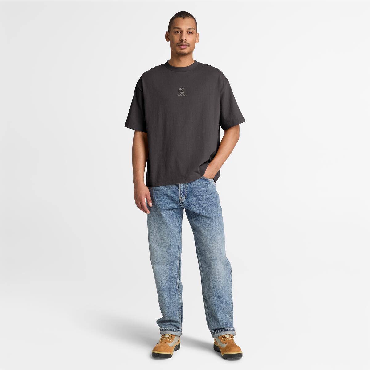TIMBERLAND Men's Shorewood Tee Vintage Black - Image 2