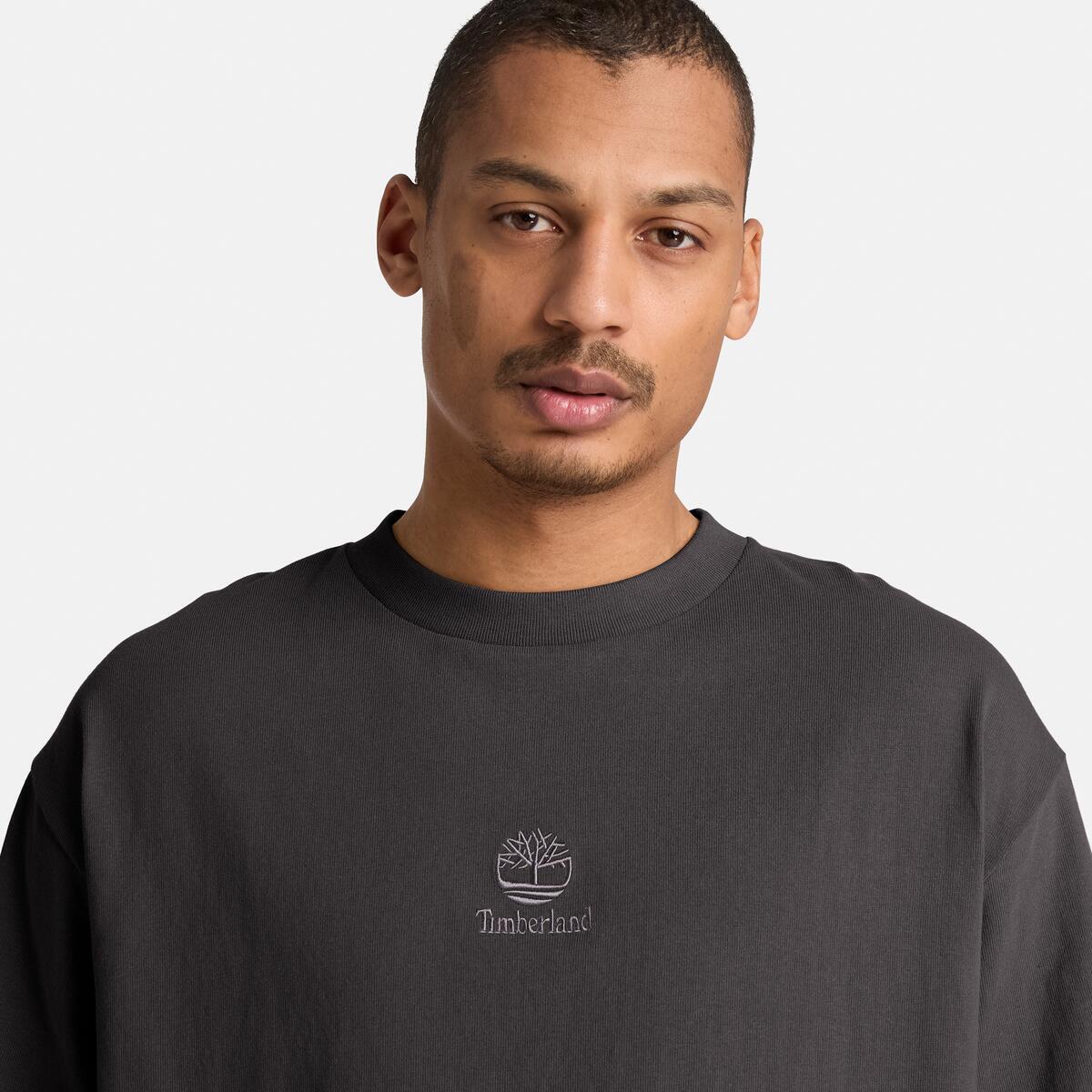 TIMBERLAND Men's Shorewood Tee Vintage Black - Image 4