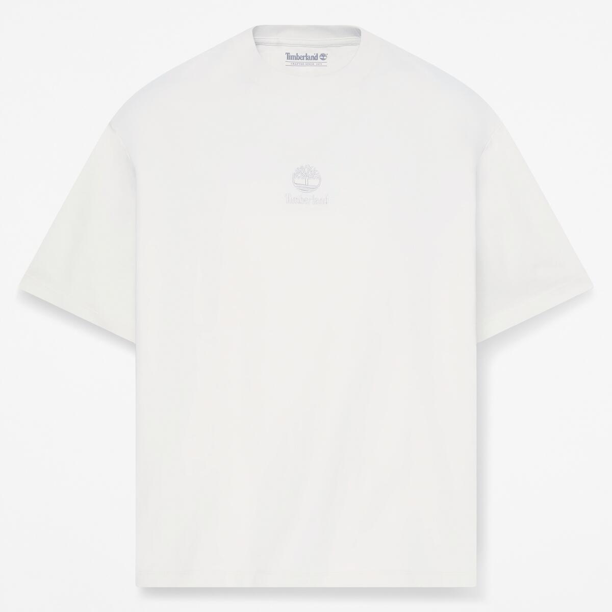 TIMBERLAND Men's Shorewood Tee Vintage White - Image 5